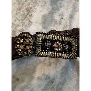 Chico’s Brown Leather Small Belt #Chico's belt #casual #business wear